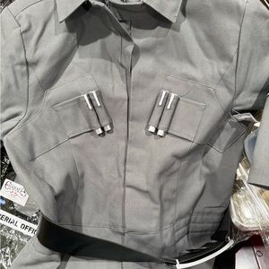 Disney Star Wars first order Jacket from Galaxy’s Edge with Belt Small